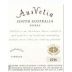 AusVetia Shiraz 2002 Front Label