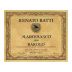 Renato Ratti Marcenasco Barolo 2005 Front Label