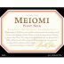 Meiomi Pinot Noir 2008 Front Label