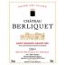 Chateau Berliquet 2004 Front Label