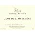 Domaine Boisson Clos de la Brussiere 2010 Front Label
