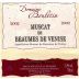 Bouletin Muscat de Beaumes-Venise 2002 Front Label
