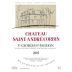 Chateau Saint-Andre Corbin 2005 Front Label