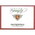 Domaine Brunely Vacqueryas Blanc 2014 Front Label