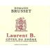 Domaine Brusset Laurent B. 2013 Front Label