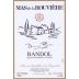 Domaines Bunan Mas de la Rouviere Bandol Rouge 2009 Front Label