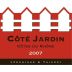 Cote Jardin Cotes du Rhone Rouge 2007 Front Label