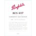 Penfolds Bin 407 Cabernet Sauvignon 2007 Front Label