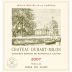 Chateau Duhart-Milon 2007 Front Label