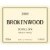 Brokenwood Hunter Valley Semillon 2009 Front Label
