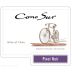 Cono Sur Pinot Noir 2009 Front Label