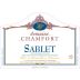 Domaine Chamfort Cotes du Rhone Villages Sablet 2015 Front Label