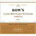 Dow's Late Bottled Vintage 2004 Front Label