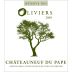 Domaine Chante Cigale Chateauneuf-du-Pape Reserve des Oliviers 2009 Front Label
