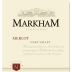 Markham Merlot 2006 Front Label