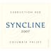 Syncline Subduction Red Blend 2007 Front Label