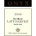 Darling Cellars Onyx Noble Late Harvest (375ML half-bottle) 2008 Front Label