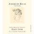 Andrew Rich La Colina Pinot Noir 2009 Front Label
