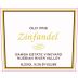 Gamba Estate Vineyard Old Vine Zinfandel 2013 Front Label