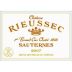 Chateau Rieussec Sauternes (375ML half-bottle) 2007 Front Label