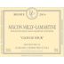 Cordier Macon Milly Lamartine Le Verdat 2014 Front Label