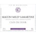 Cordier Macon Milly Lamartine Le Verdat 2013 Front Label