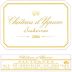 Chateau d'Yquem Sauternes 2006 Front Label