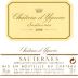 Chateau d'Yquem Sauternes (375ML half-bottle) 2008 Front Label