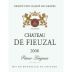 Chateau de Fieuzal 2008 Front Label