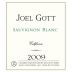 Joel Gott California Sauvignon Blanc 2009 Front Label