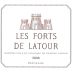 Chateau Latour Les Forts de Latour 2008 Front Label