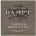Daniel Dampt Chablis Grand Cru Valmur 2012 Front Label