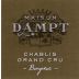 Daniel Dampt Chablis Grand Cru Bougros 2014 Front Label