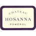 Chateau Hosanna 2008 Front Label