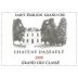 Chateau Dassault 2008 Front Label