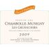 David Duband Chambolle-Musigny Premier Cru Les Gruenchers 2009 Front Label