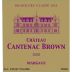 Chateau Cantenac Brown 2008 Front Label