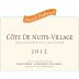 David Duband Cote de Nuits-Village 2012 Front Label
