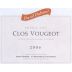 David Duband Clos Vougeot Grand Cru 2006 Front Label