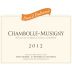 David Duband Chambolle-Musigny 2012 Front Label