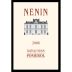 Chateau Nenin 2008 Front Label