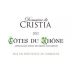 Domaine de Cristia Cotes du Rhone Blanc 2012 Front Label