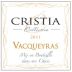 Domaine de Cristia Collection Vacqueyras 2011 Front Label