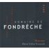 Domaine de Fondreche Ventoux Blanc 2014 Front Label