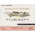 Domaine de la Croix Senaillet Macon Davaye 2015 Front Label