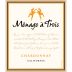 Menage a Trois Chardonnay 2008 Front Label