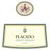 Placido Pinot Grigio 2009 Front Label
