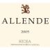 Finca Allende 2005 Front Label