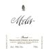 Melis Priorat 2006 Front Label