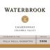 Waterbrook Chardonnay 2008 Front Label